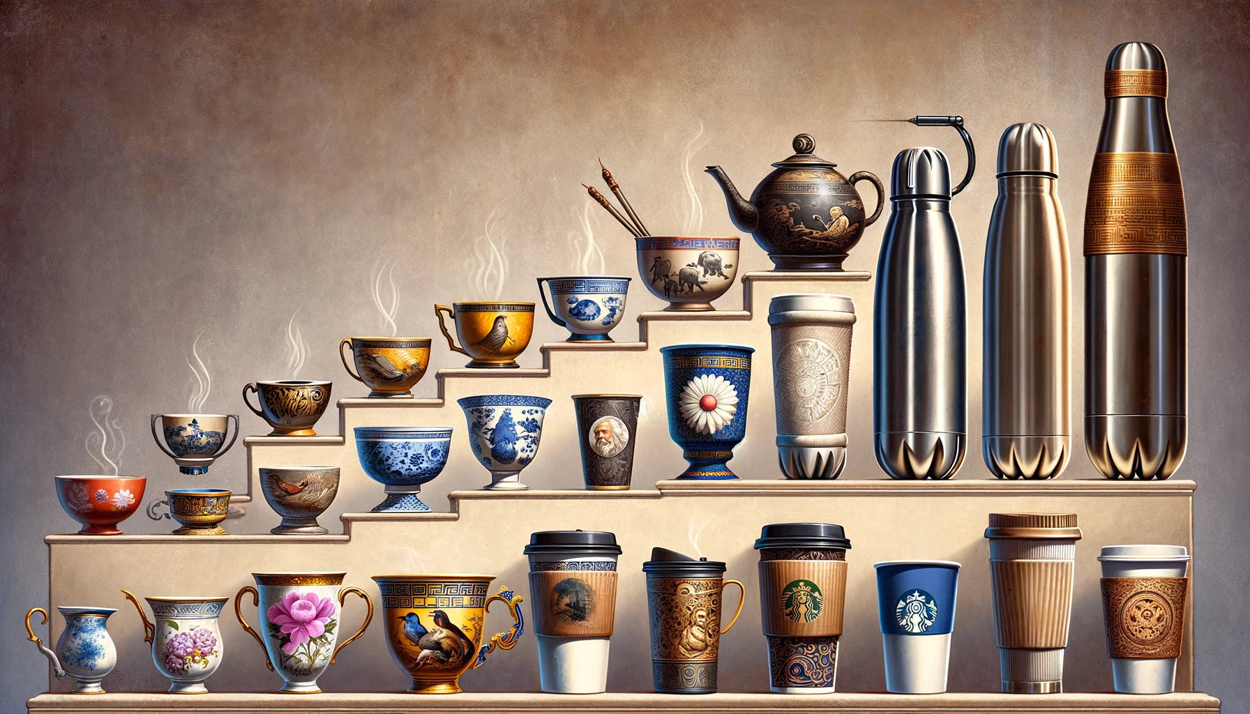 The Evolution of Coffee Cup Design Through the Ages